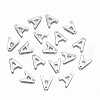 Tarnish Resistant 304 Stainless Steel Letter Charms STAS-O072-A-2