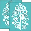Self-Adhesive Silk Screen Printing Stencil DIY-WH0337-043-1