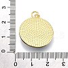 Brass Enamel Pendants KK-K401-90G-3
