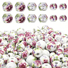 CHGCRAFT 100Pcs 3 Styles Handmade Porcelain Beads PORC-CA0001-17-1