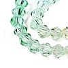 Gradient Color Baking Painted Glass Bead Strands X1-DGLA-A039-T2mm-A013-3