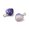 Natural Agate Pendants G-I311-A01-5