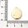 Brass Micro Pave Cubic Zirconia Pendants KK-Q035-16A-G-3