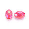 Opaque Acrylic Beads TACR-S153-32I-03-4