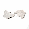 Non-Tarnish 304 Stainless Steel Pendants STAS-F290-19P-2