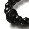 Wood Mala Bead Bracelets BJEW-B080-21-3
