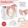Folding Paper Gift Bags with Handle ABAG-WH0045-22-2