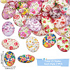   1 Bag Flat Back Glass Cabochons GGLA-PH0001-54A-2