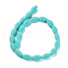 Synthetic Coral Carved Beads CORA-D034-02B-2