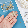 Unicraftale 120Pcs Brass Spacer Beads KK-UN0002-36-5