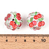 Fruit Round Resin Beads RESI-T059-03F-3