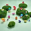 32Pcs 16 Style 3D Mushroom Resin Display Ornaments DJEW-SZ0001-06-4