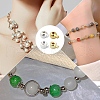 16Pcs 4 Styles Brass Crimp Beads FIND-YW0005-46-5