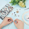 SUPERFINDINGS 6 Strands 6 Colors Handmade Polymer Clay Beads CLAY-FH0001-10-3