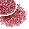 6/0 Transparent Inside Colours Glass Seed Round Beads X1-SEED-N006-004L-1