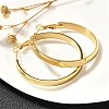 304 Stainless Steel Hoop Earrings for Women EJEW-C096-43G-03-5