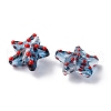 Handmade Lampwork Beads Strands LAMP-I027-09J-4