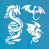 Stainless Steel Cutting Dies Stencils DIY-WH0279-005-4