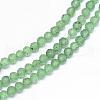Natural Green Aventurine Bead Strands G-G914-2mm-26-2