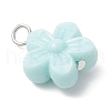 Flower Acrylic Pendants PALLOY-JF03729-4