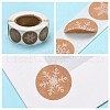 Snowflakes Christmas Roll Sticker X-DIY-G025-G01-4