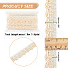  8M Polyester Curtain Lace Trimmer Ribbon DIY-NB0008-30E-2