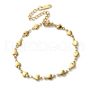 316 Surgical Stainless Steel Chain Bracelets BJEW-P349-03A-G-2