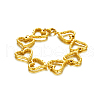 Stylish Stainless Steel Heart Link Chain Bracelets for Women OP5600-2
