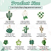 20Pcs 10 Styles Alloy Enamel Pendants ENAM-YW0004-21-2