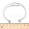 304 Stainless Steel Cuff Bangles BJEW-L682-034P-5