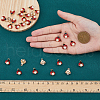 HOBBIESAY 30Pcs Alloy Pendants ENAM-HY0002-99-3
