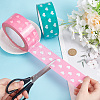 GOMAKERER 2 Roll 2 Colors Adhesive BOPP Packing Tape AJEW-GO0001-98-3