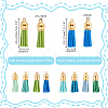   Faux Suede Tassel Pendant Decorations FIND-PH0002-57A-7