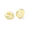 Rack Plating Brass Spacer Beads KKB-I709-02B-G-1