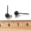 304 Stainless Steel Stud Earring Findings STAS-P099-04EB-3