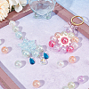 SUNNYCLUE 60Pcs Transparent Acrylic Beads OACR-SC0001-62-4