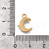 304 Stainless Steel Charms STAS-F318-07G-3