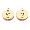 201 Stainless Steel Pendants STAS-S110-096G-2