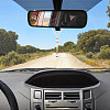 Shell and Acrylic Beaded Car Hanging Decorations HJEW-DR00018-6