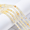 Natural Yellow Aventurine Beads Strands G-S366-110-4