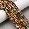 Natural Picasso Jasper/Polychrome Jasper Beads Strands G-L624-I15-3x6mm-1