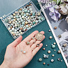  4 Strands 4 Styles Natural Flower Amazonite Beads Strands G-NB0005-22-3