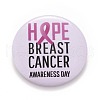 Breast Cancer Awareness Month Tinplate Brooch Pin JEWB-G016-01P-08-1