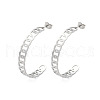 304 Stainless Steel Stud Earrings EJEW-Z089-12P-4