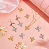 Unicraftale 12Pcs 2 Colors 201 Stainless Steel Pendants STAS-UN0060-78-2
