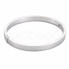 Crystal Rhinestone Triple Line Bangle BJEW-N017-004P-2