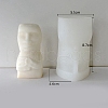 Nordic Style Abstract Art Moai Statue DIY Silicone Candle Molds PW-WG90695-01-1