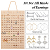Wool Felt Jewelry Earring Organizer Hanging Bags AJEW-WH0419-44B-5
