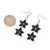 Handmade Glass Seed Beaded Pendants Dangle Earrings EJEW-MZ00416-3