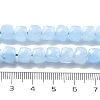 Natural Quartz Imitation Aquamarine Beads Strands G-C179-B05-01-5